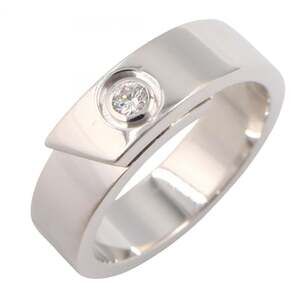 CARTIER 18k Silver Diamond Ring